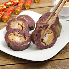 BÁNH TÉT LÁ CẨM THỊT 3 CHỈ