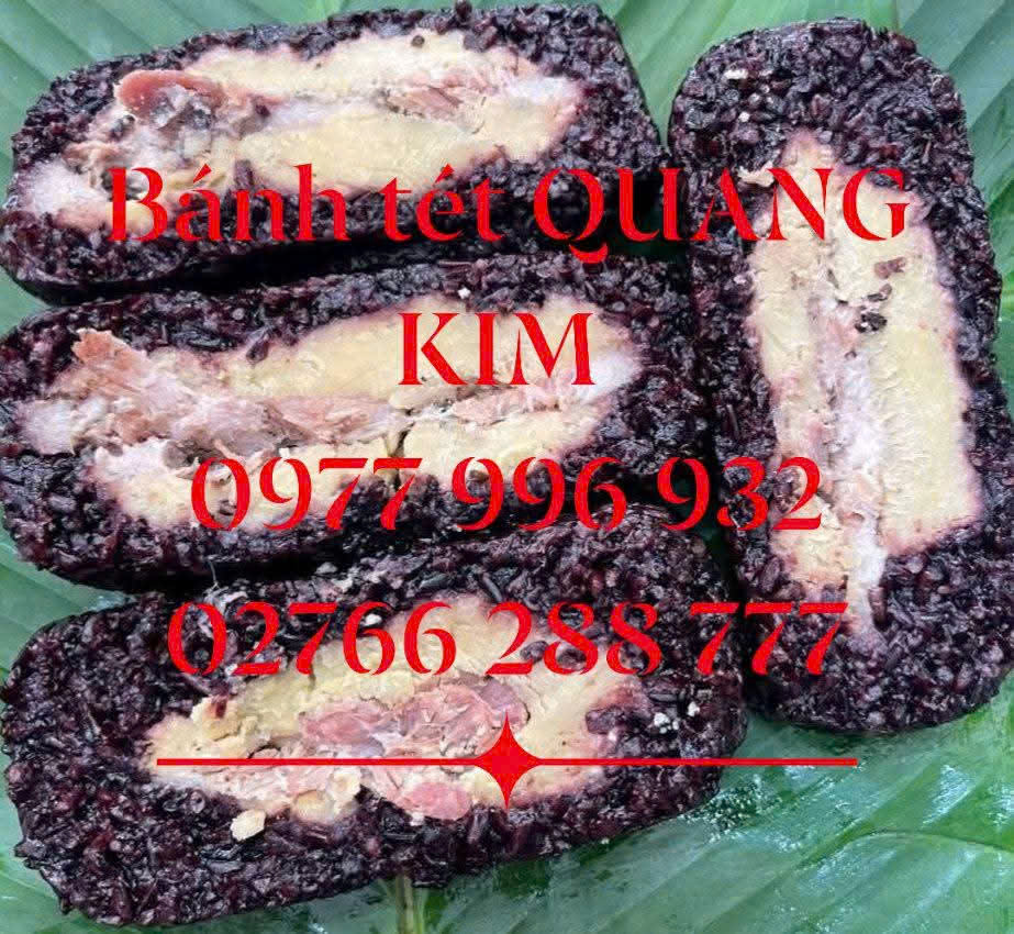 BÁNH CHƯNG THỊT BA CHỈ LÁ CẨM
