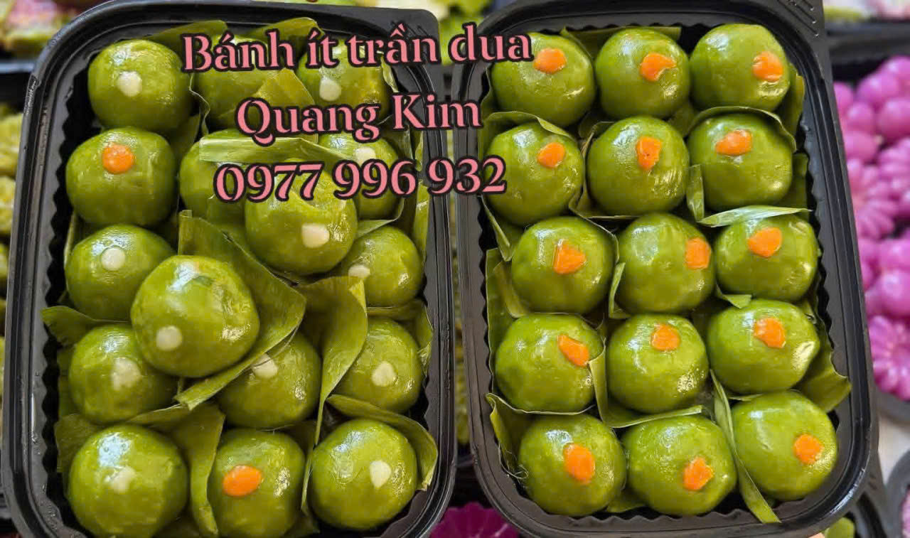 BÁNH ÍT TRẦN LÁ DỨA